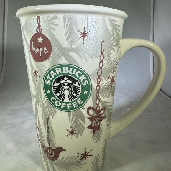 STARBUCKS Holiday Mug ‘Hope-Wish-Peace’ 19 oz. - Picture 7 of 7